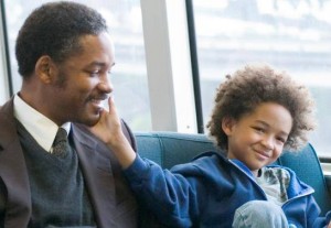 Un'immagine che per Massimo Ciancimino rappresenta la paternità. Will Smith e suo figlio Jaden nel film La ricerca della Felicità di Gabriele Muccino