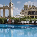 La piscina del Mondello Palace Hotel