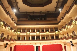 Teatro Finocchiaro Veduta dal palco alla sala