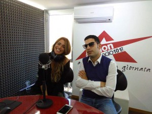Cinzia Gizzi e Vincenzo Canzone, conduttori di Sorrisi e Canzone su Radio Action