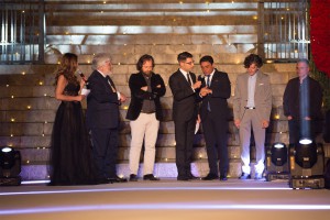 Sergio Giussani, produttore Boris Giuliano riceve il Glam Awards