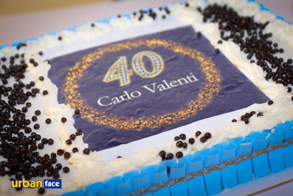 40 candeline per Carlo Valenti
