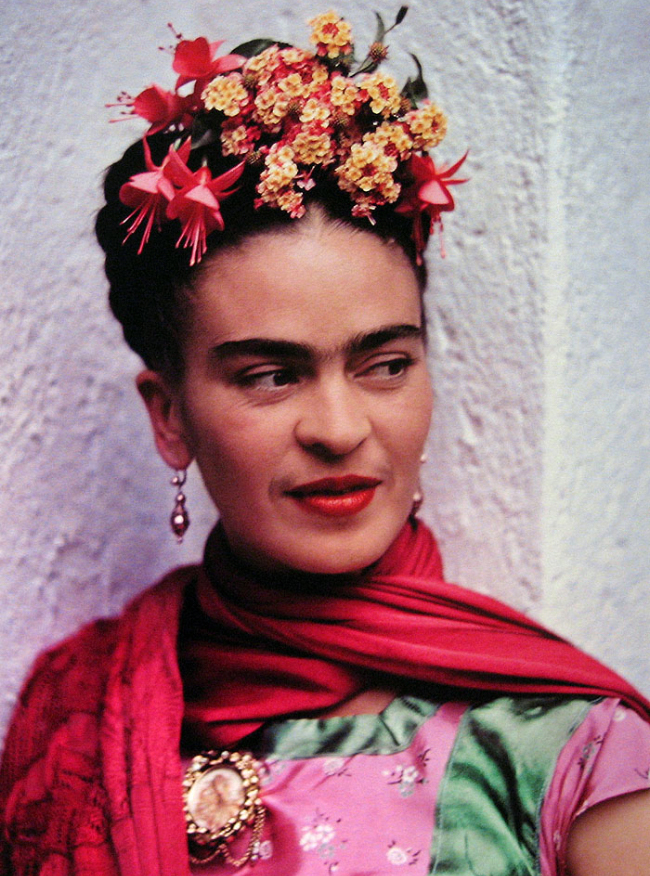 La pittrice e poetessa Frida Kahlo