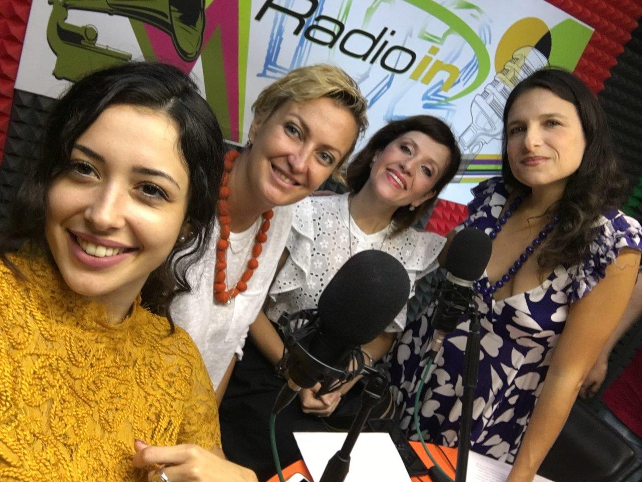 Sara Priolo, Valentina Bruno, Maristella Panepinto e Milvia Averna