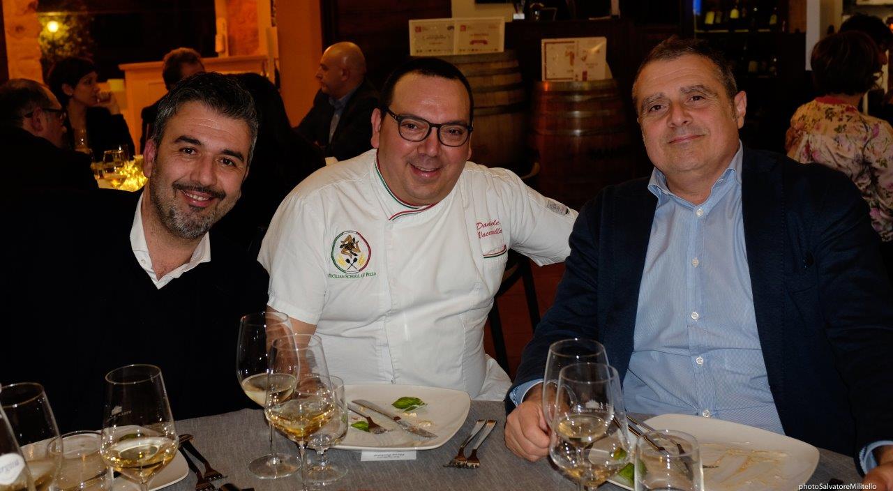 Antonio D’Agostino, Daniele Vaccarella e Fabrizio Carrera