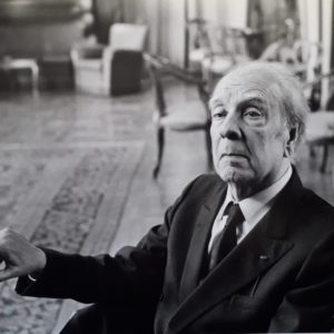 Jorge Luis Borges a Villa Igiea 1984