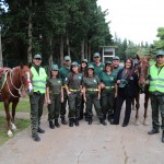 “Giacche verdi”: volontari a cavallo per rendere più sicuri i parchi comunali